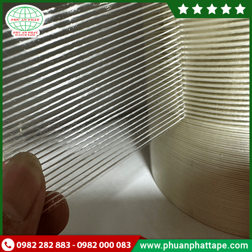 Băng keo sợi thủy tinh 1 sọc